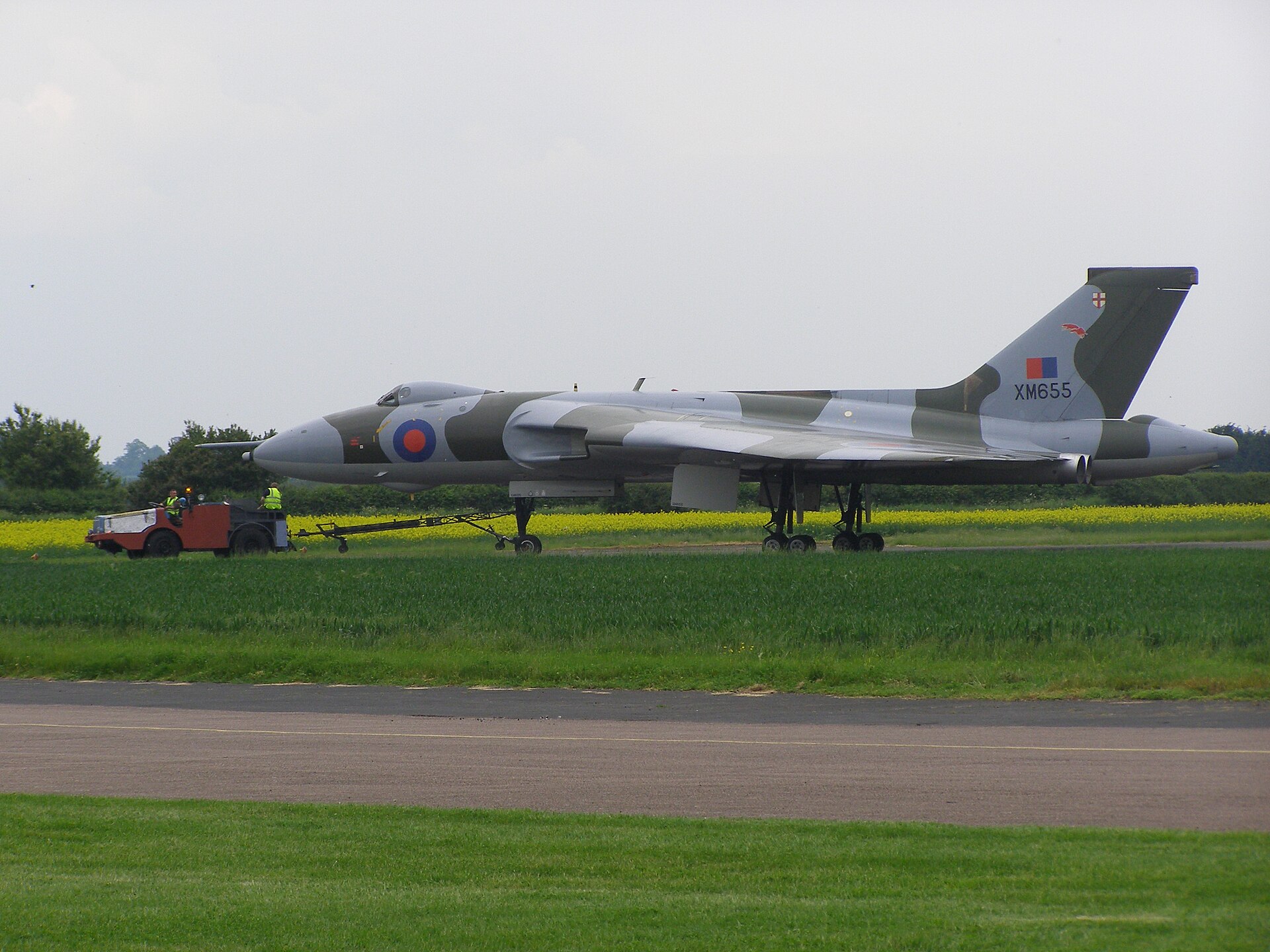 Avro Vulcan XM655 at Wellesbourne Mountford